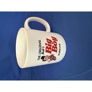 Iconic Bobs Big Boy Mug Coffee Cup 12 Oz The Original Big Boy Burbank